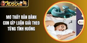 Mơ thấy rắn đánh con gì